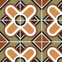Керамогранит Bauhome Blume Warm 20x20