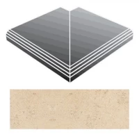 Ступень Stonbeige 2.0 Angolo Esterno Gradino 33x40