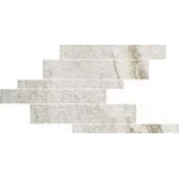 Декор Walks White Modulo Listello Sfalsato Naturale 21x40
