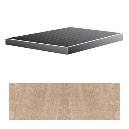 Floor Gres Ступень Walks Beige Angolo Gradino 33x33 728790