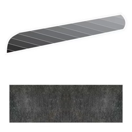 Floor Gres Угол Walks Black Angolo Quarter Round 1x21 728838