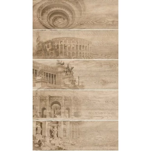 Grasaro Декор Italian Wood Beige/Бежевый Структурированный 20x60 G-250/SR/d01