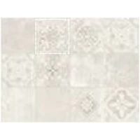Декор Icone Bleu Decore Blanc 20x20