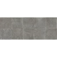 Декор Icone Bleu Tapis Gris 80x80