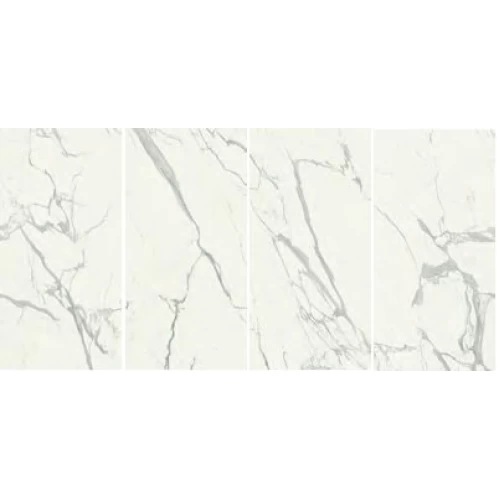 Impronta Керамогранит Marble Experience Statuario Lux Lapp Vena Continua 6 mm 160x320 MBV1XXL