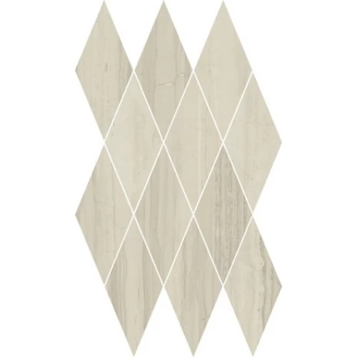 Italon Мозаика Charme Advance Floor Project Silk Grey Mosaico Diamond lux 620110000139