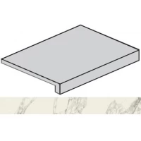 Ступень Charme Deluxe Floor Project Arabescato White Scalino Angolare Dx 33x80