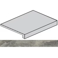 Ступень Charme Deluxe Floor Project Grigio Orobico Scalino Angolare Dx 33x160