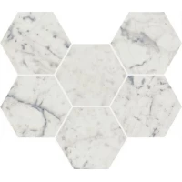 Мозаика Charme Extra Floor Project Carrara Гексагон