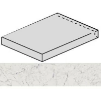 Ступень Charme Extra Floor Project Carrara угловая левая 33x120