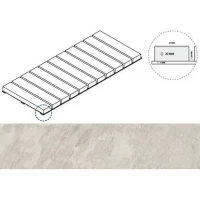 Керамогранит Climb X2 Решетка Стрим 20 Ice 25x60