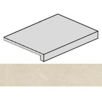 Ступень Genesis Moon White угловая правая 33x120