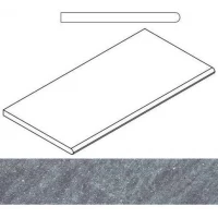 Керамогранит Genesis X2 Jupiter Silver Бортик закругленный 30x60