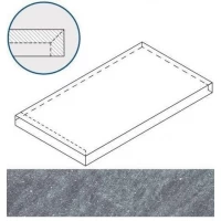 Ступень Genesis X2 Jupiter Silver угловая левая 33x60