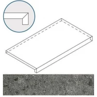 Ступень Genesis X2 Saturn Grey фронтальная 33x60