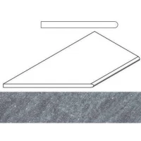 Угол Genesis X2 Jupiter Silver Бортик закругленный левый 30x60