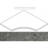 Italon Угол Genesis X2 Saturn Grey Бортик закругленный 30 60x60 620090000584