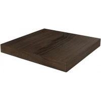 Ступень Про Вуд угловая клееная левая коричневый 33x33