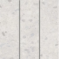 Декор Терраццо серый светлый мозаичный 14,7x14,7