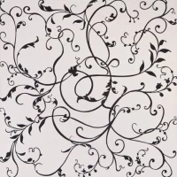 Декор Fusion Ringlet Black Iridium Lap. Liscia 49x49