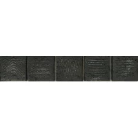 Бордюр Pietra Lavica Crystal Border Mix Listello Tex Black 4,5x24,5