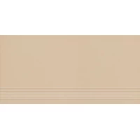 Ступень Bazo Beige Monokolor Stopnica Prosta Mat 29,8x59,8