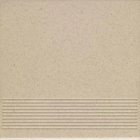 Ступень Bazo Beige Sol-Pieprz Stopnica Prosta Mat 30x30