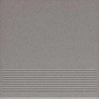 Ступень Bazo Grys Sol-Pieprz Stopnica Prosta Mat 30x30