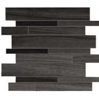 Декор Tabula Mosaico Listellato Nero 30x30