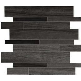 Декор Tabula Mosaico Listellato Nero 30x30