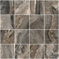 Мозаика MarbleSet Оробико Темный Греж Лаппато 7,5x7,5