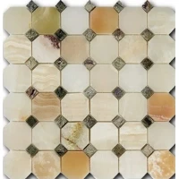 Мозаика Octagon Pattern Verde Onix/Rain Forest Green 1,5х1,5 4,9х4,9