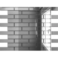 Мозаика Зеркальная Серебро 8x2,5