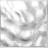 Irida Mosaic Мозаика Gold формованное белое гофрированное золото 1х1 10.FOBS