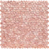 Tubadzin Мозаика Drops metal rose hex