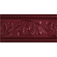 Бордюр Caprichosa Burdeos Cenefa Yara 7,5x15
