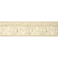 Бордюр Caprichosa Crema Moldura Yara 4x15