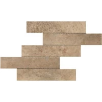 Декор Aix Beige Brick Tumbled 37x37