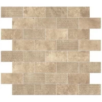 Декор Aix Beige Minibrick Tumbled 30,5x30,5