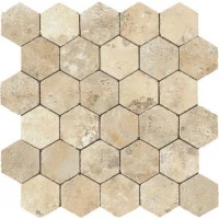 Декор Aix Blanc Honeycomb Tumbled 30x31