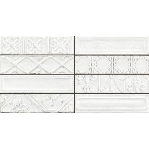 Ragno Декор Eden Decoro Tin Bianco 7x28 R12C