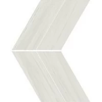 Декор Marvel Stone Bianco Dolomite Chevron Lappato 22,5x22,9