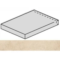 Ступень Room Beige Stone угловая левая Патинированный 33x60