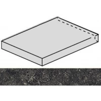 Ступень Room Black Stone угловая левая Патинированный 33x60