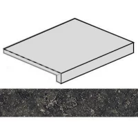 Ступень Room Black Stone угловая правая Патинированный 33x60