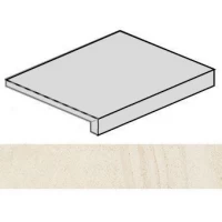 Ступень Room White Stone угловая правая Патинированный 33x60