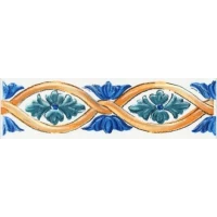 Бордюр Капри Майолика 460 6,3x20