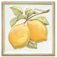 Декор Капри Лимончики 002 9,8x9,8