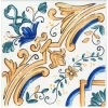 Kerama Marazzi Декор Капри Майолика светлый 449 20x20 STG\A449\5232