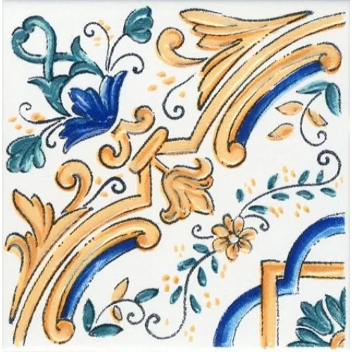 Kerama Marazzi Декор Капри Майолика светлый 449 20x20 STG\A449\5232